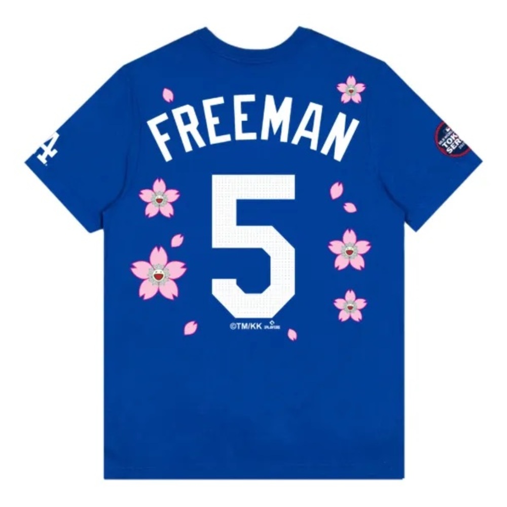 Authentic Nike Dodgers Murakami Freeman Shirt
